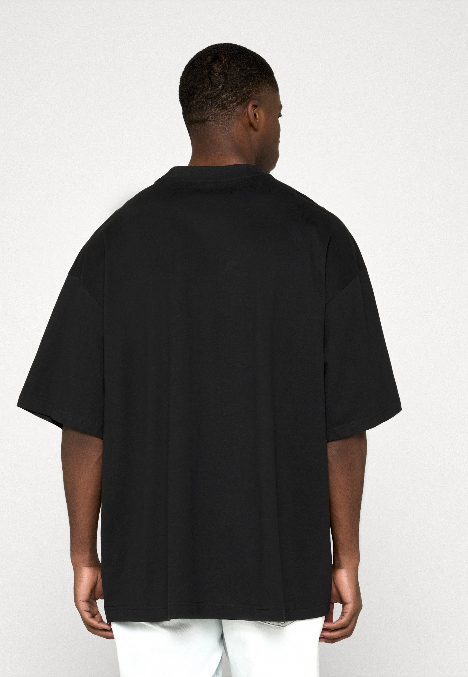 MJ Gonzales MANNER HEAVY OVERSIZED TEE - Basic T-shirt - black