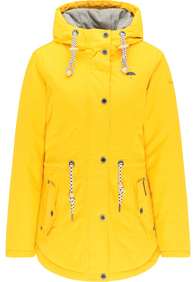 Schmuddelwedda Regenjas mosterdgeel