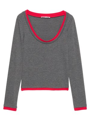 DOUBLE-LAYER - T-shirt à manches longues - dark grey
