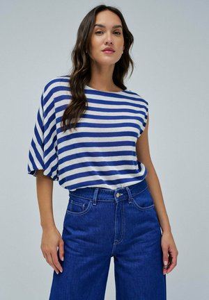 REGULAR - Camiseta estampada - blau