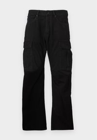 CONTOR - Cargo trousers - black