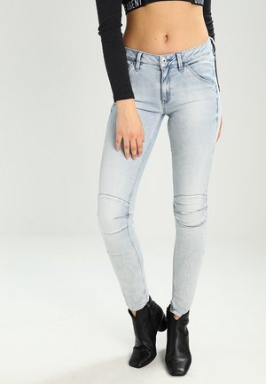 Jeans Skinny - bleached denim