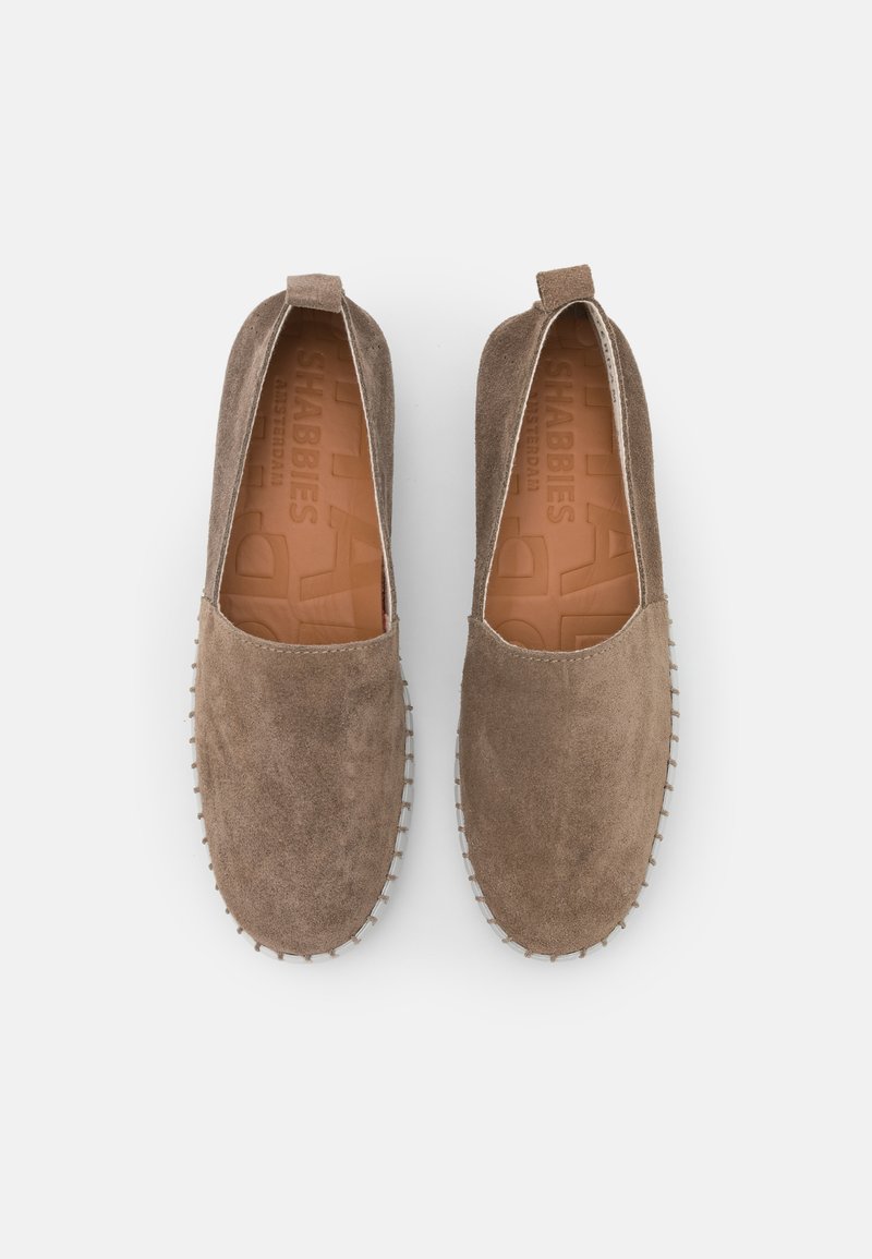 Damen Sneaker | Shabbies Amsterdam Slipper taupe - MH88242 Damen Sneaker | Shabbies Amsterdam Slipper taupe - MH88242