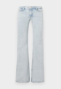 FLAME LOW  - Flared Jeans - snow blue