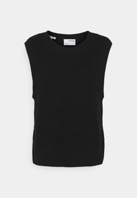 Selected Femme Strickpullover - black