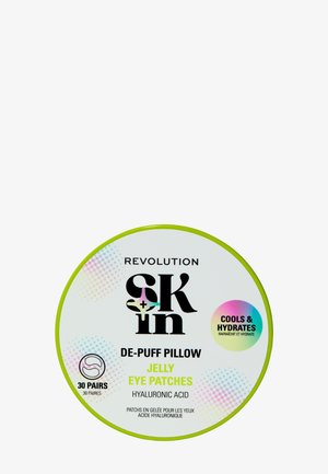 SKIN by Revolution REVOLUTION SKIN DE-PUFF PILLOW HYALURONIC ACID JELLY EYE PATCHES - Eye mask