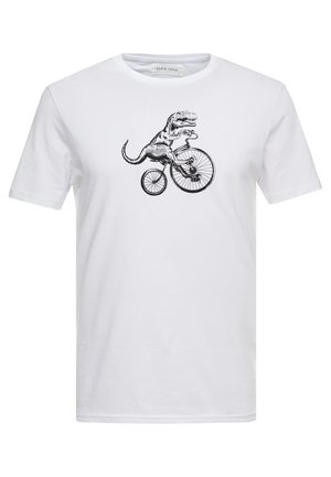 Pier One Print T-shirt - white
