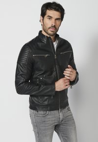 Koroshi SKIN EFFECT - Giacca in similpelle - black