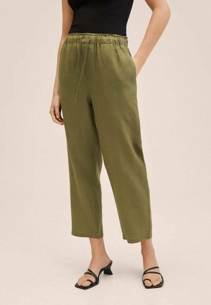 Trousers - khaki