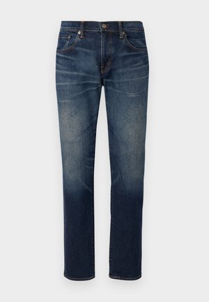 Edwin REGULAR TAPERED - Kitsenevad teksad - blue mid dark used