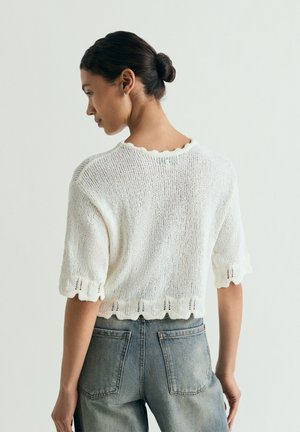 Scalpers, SCALPERS TURTLE CROP JUMPER - Camiseta básica - natural