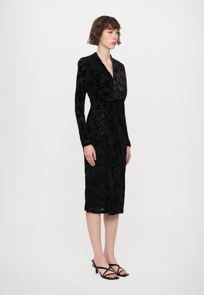 Diane von Furstenberg TAMRA DRESS - Koktel haljina / svečana haljina - black