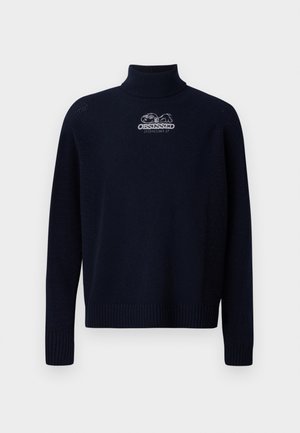 Iceberg MAGLIA LUPETTO - Strickpullover - blu scurissimo