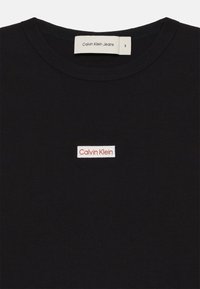 Calvin Klein Jeans PUNTO BODYCON DRESS - Obleka iz džersija - black
