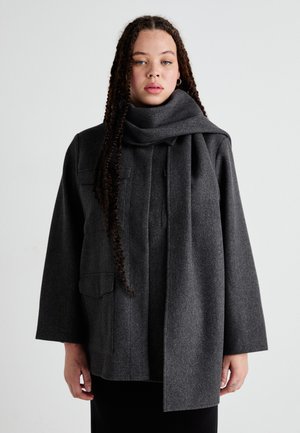 VMCPOPSUSAN  - Kurzmantel - dark grey melange