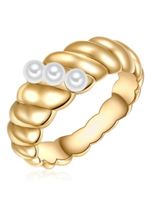 MUSCHELKERNPERLE  - Anillo - gelbgold