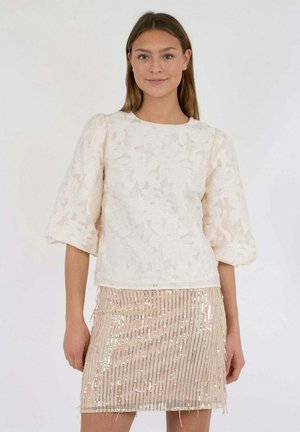 Neo Noir LORRAINE BROCADE  - Bluse - off white