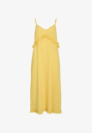 VILA, MAXIKLEID VISINKA TRÄGER - Vestido informal - yarrow