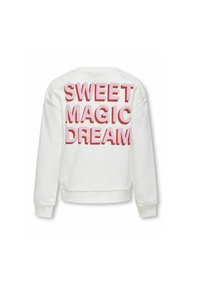 ONLY GIRLS Sweatshirt - cloud dancer