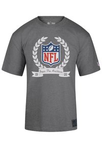 Gray cotton t-shirt featuring a central NFL logo with laurel accents, along with the text "From The Archives" and the years "19 20" below.