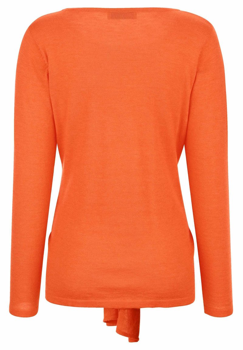 Damen Strickjacken | Dress In Strickpullover orange - RT34783 Damen Strickjacken | Dress In Strickpullover orange - RT34783