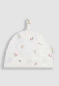 JoJo Maman Bébé FLORAL EMBROIDERED PRETTY REGULAR FIT SET - Beanie - cream