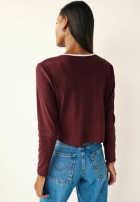 Next SET  - REGULAR FIT - Kardigan - berry red