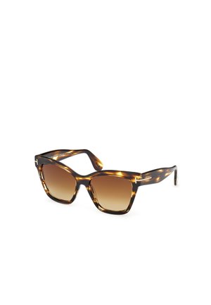 Tom Ford ELVIRA - Lunettes de soleil - coloured havana gradient brown