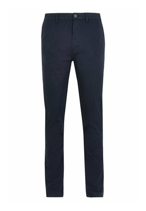 SLIM FIT STRETCH CHINOS - Stoffhose - dark navy