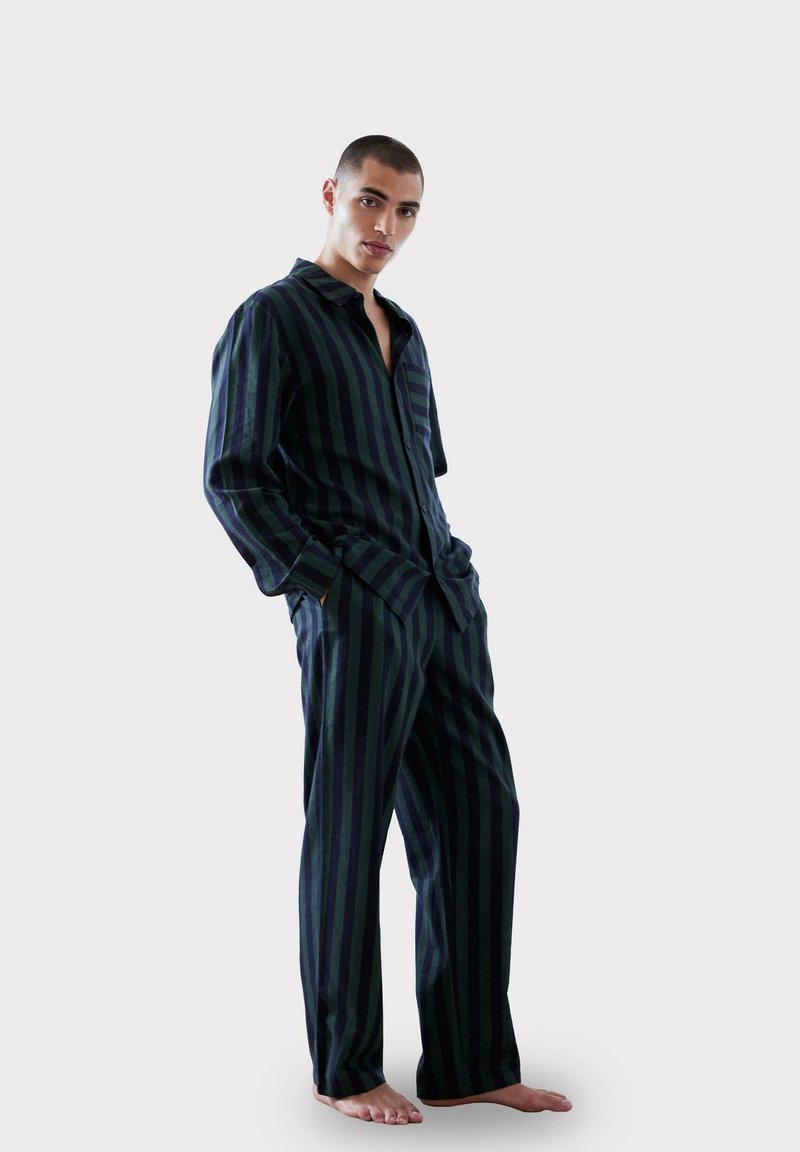Chelsea Peers STRIPE SET - Pyjama set - green