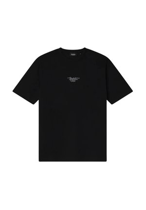 BLURRY PRINT - T-shirt con stampa - nero