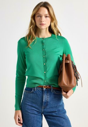 Cardigan - strong green