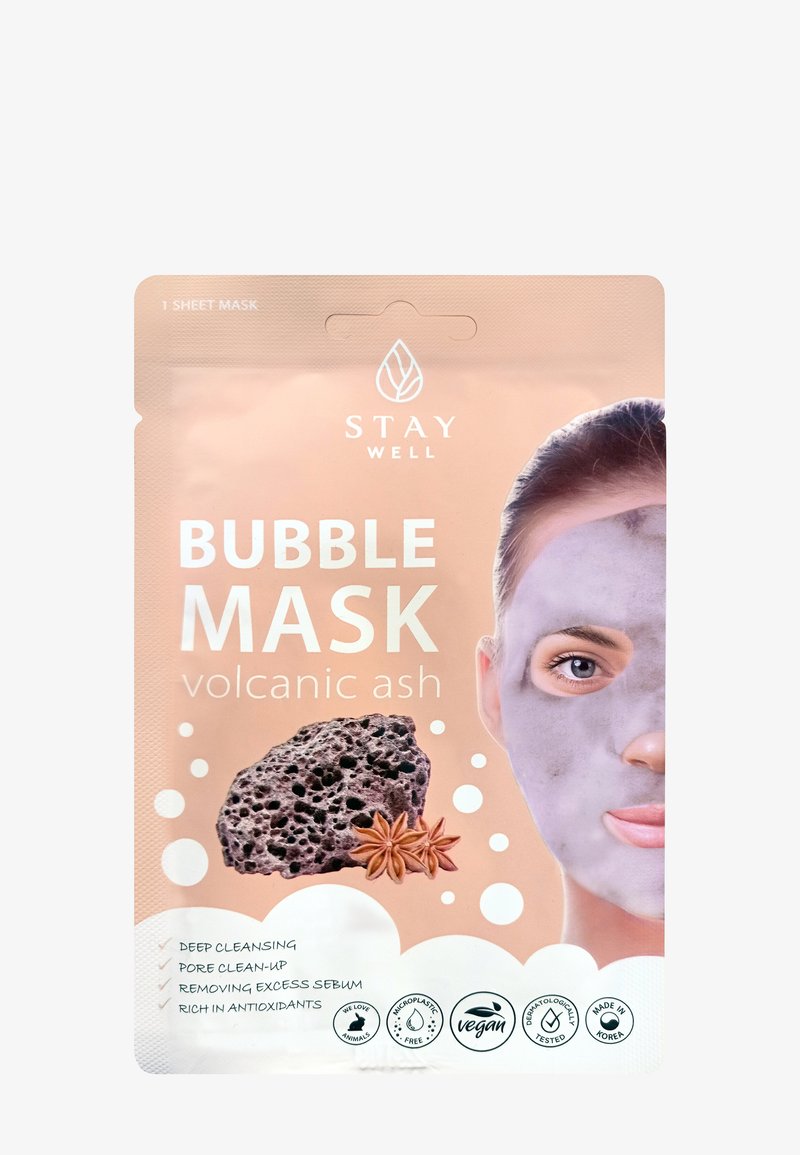STAY Well - STAY WELL DEEP CLEANSING BUBBLE MASK - Ansiktsmaske - volcanic, Forstørre