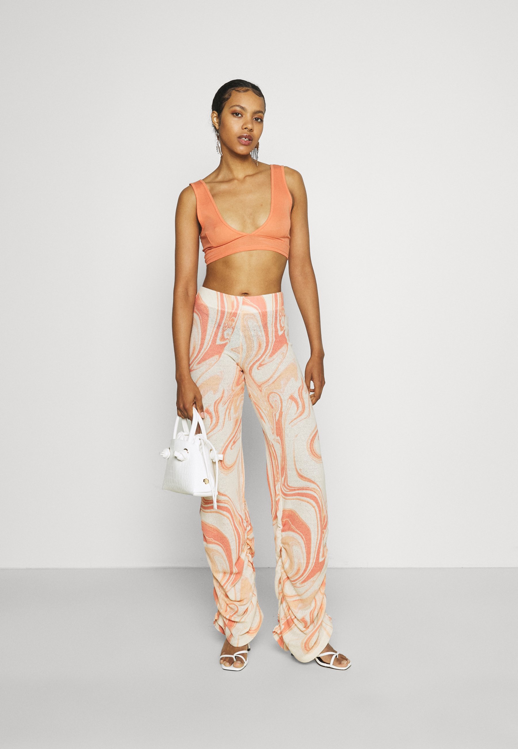 Jaded London RUCHED JOGGERS SWIRL 