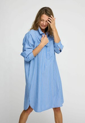 RELIEVE STRIPE - Day dress - heaven blue ecru