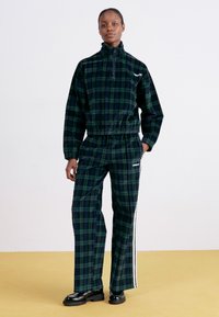 adidas Originals TARTAN - Donji dio pidžame - night indigo black shadow green