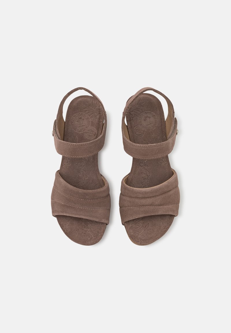 Damen Sneaker | Panama Jack VALLEY Plateausandalette stone/stein - UD27486 Damen Sneaker | Panama Jack VALLEY Plateausandalette stone/stein - UD27486