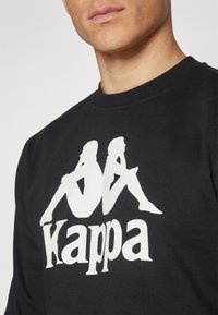 Kappa CREW NECK BIG LOGO - Sweatshirt - caviar