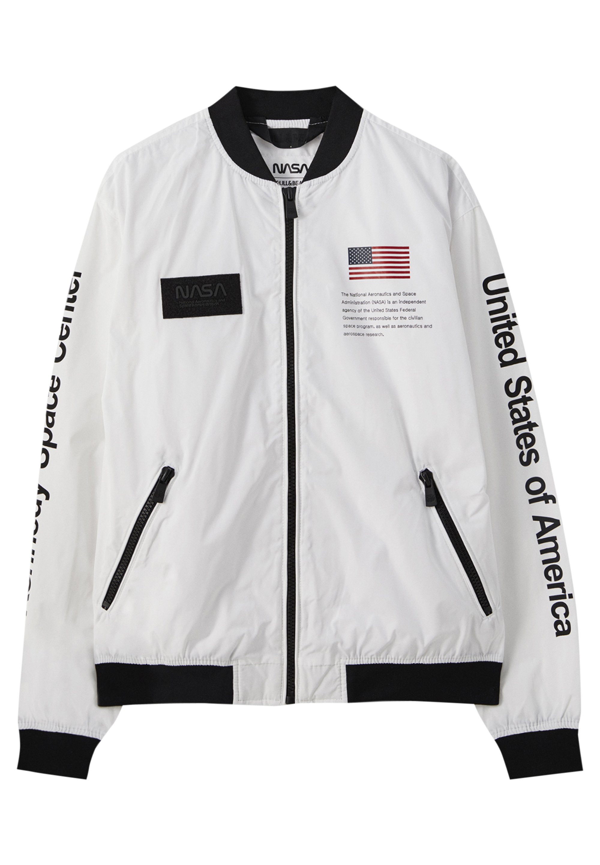 bomber pull and bear nasa