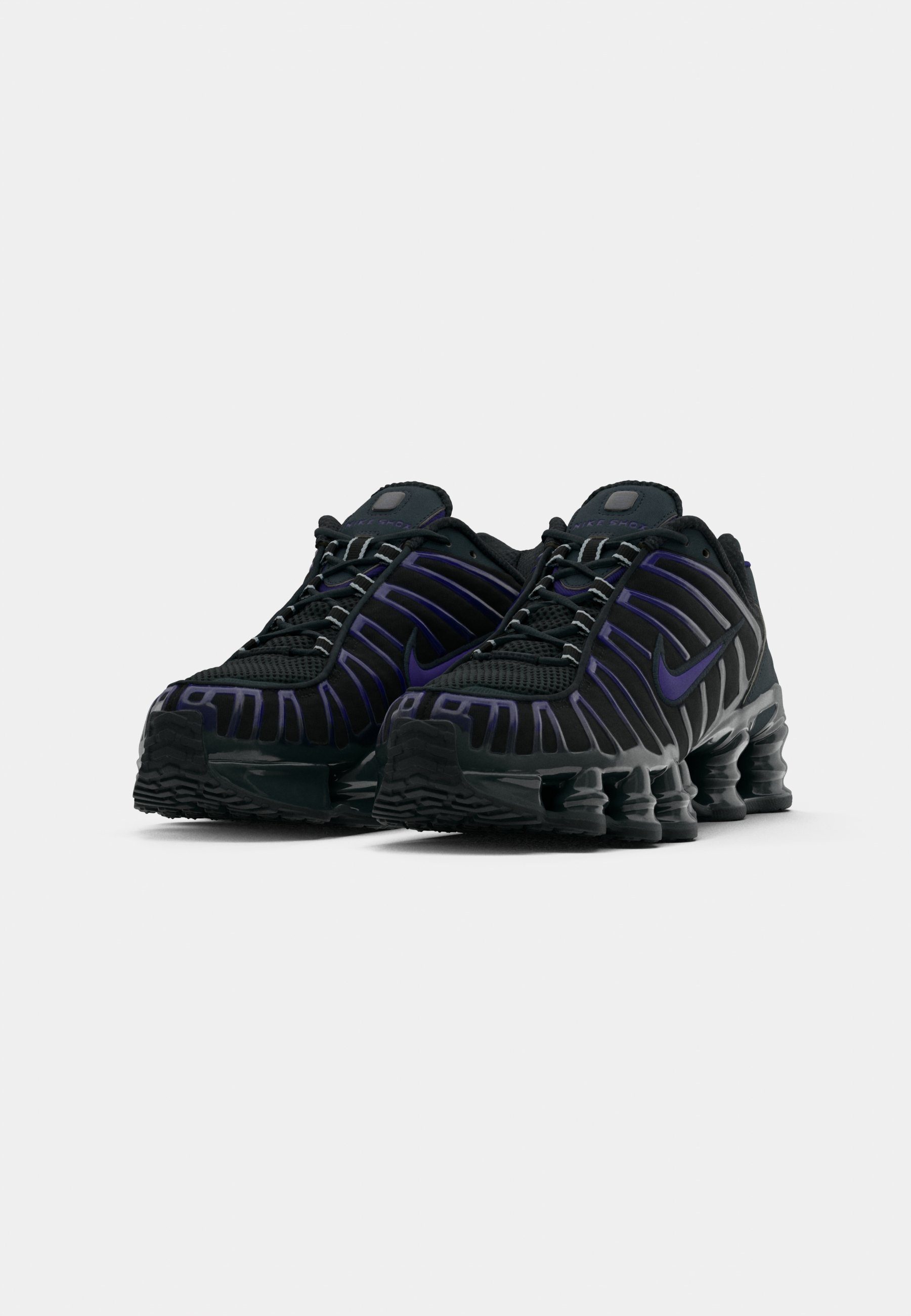 Nike Sportswear SHOX TL - Trainers - dark smoke grey/court purple