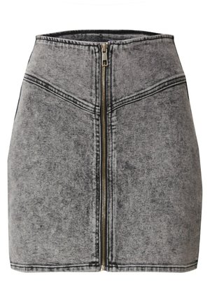 EDITED SADIE - A-lijn rok - black denim