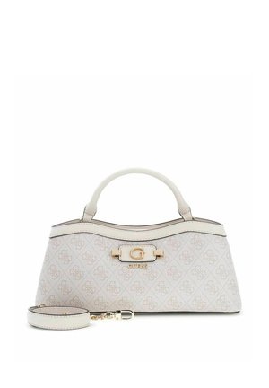 Guess, LINDSEY 2 COMPARTMENT SATCHEL - Sac à main - bone logo