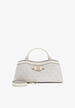 Guess, LINDSEY 2 COMPARTMENT SATCHEL - Sac à main - bone logo