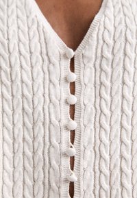 KNITID CABLED BUTTON VEST - Γιλέκο - calico