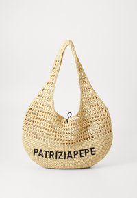 HANDBAG - Shopping bag - black/natural