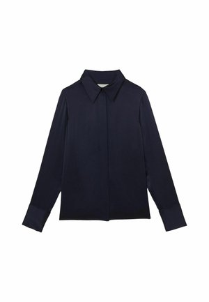 Reiss, Button-down blouse - navy
