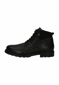 Bottines à lacets - black comb