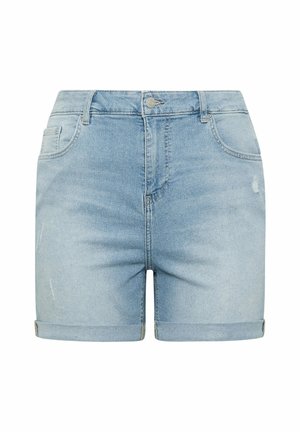 Yours Clothing, Denim shorts - light blue
