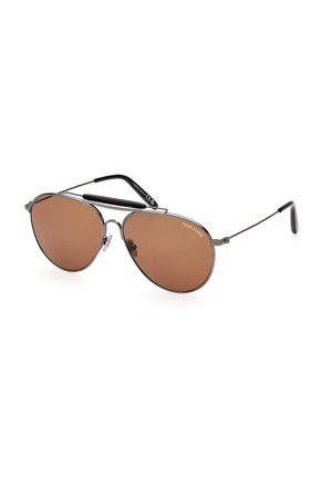Tom Ford RAPHAEL-02 - Sunglasses - grigio antracite marrone