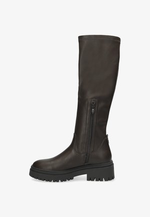 Mexx, MEXX HIGH BOOT PHAEDRE KETO HIGH BOOT - Stivali con plateau - dark brown